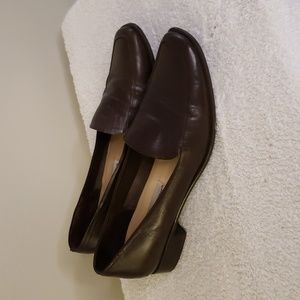 Etienne Aigner "Rush" brown loafers, size 9